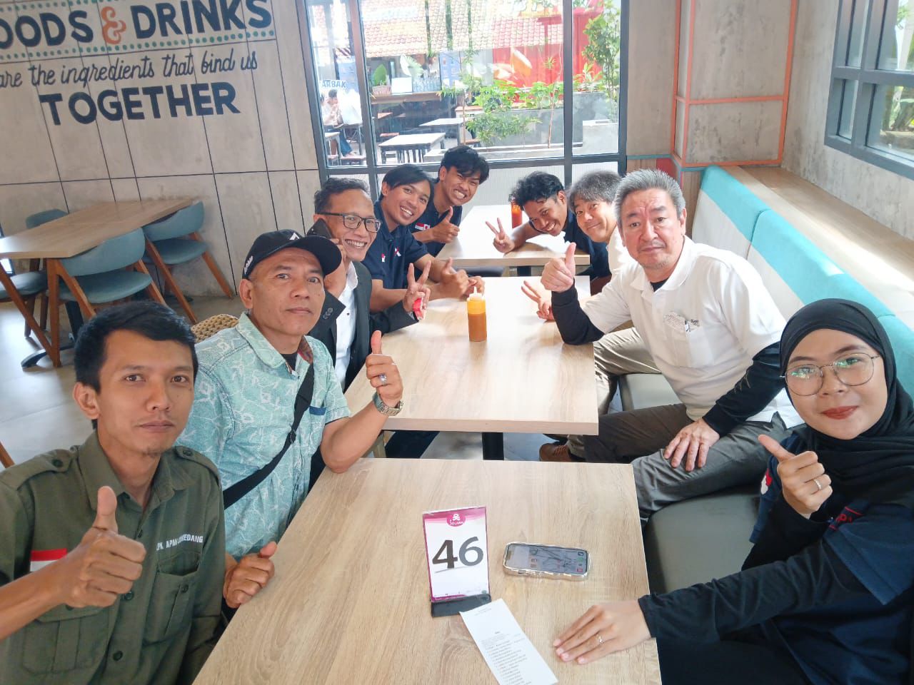 Kerjasama dengan TOYOTA bodyshop